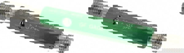 Plug Thread Gage: 7/16-20 Thread, 3B Class, Double End, Go & No Go